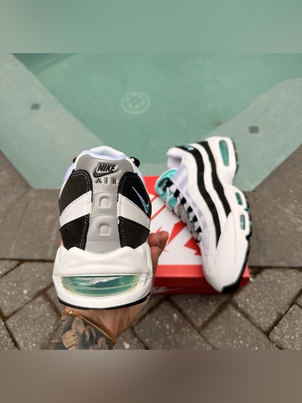 NIKE AIR MAX 95 OG ‘BLACK BORDER’ 2025 | IM7409-100 MENS SIZE 14MEN - Picture 3 of 6
